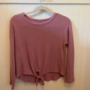 WAFFLE GIRLS LONGSLEEVE